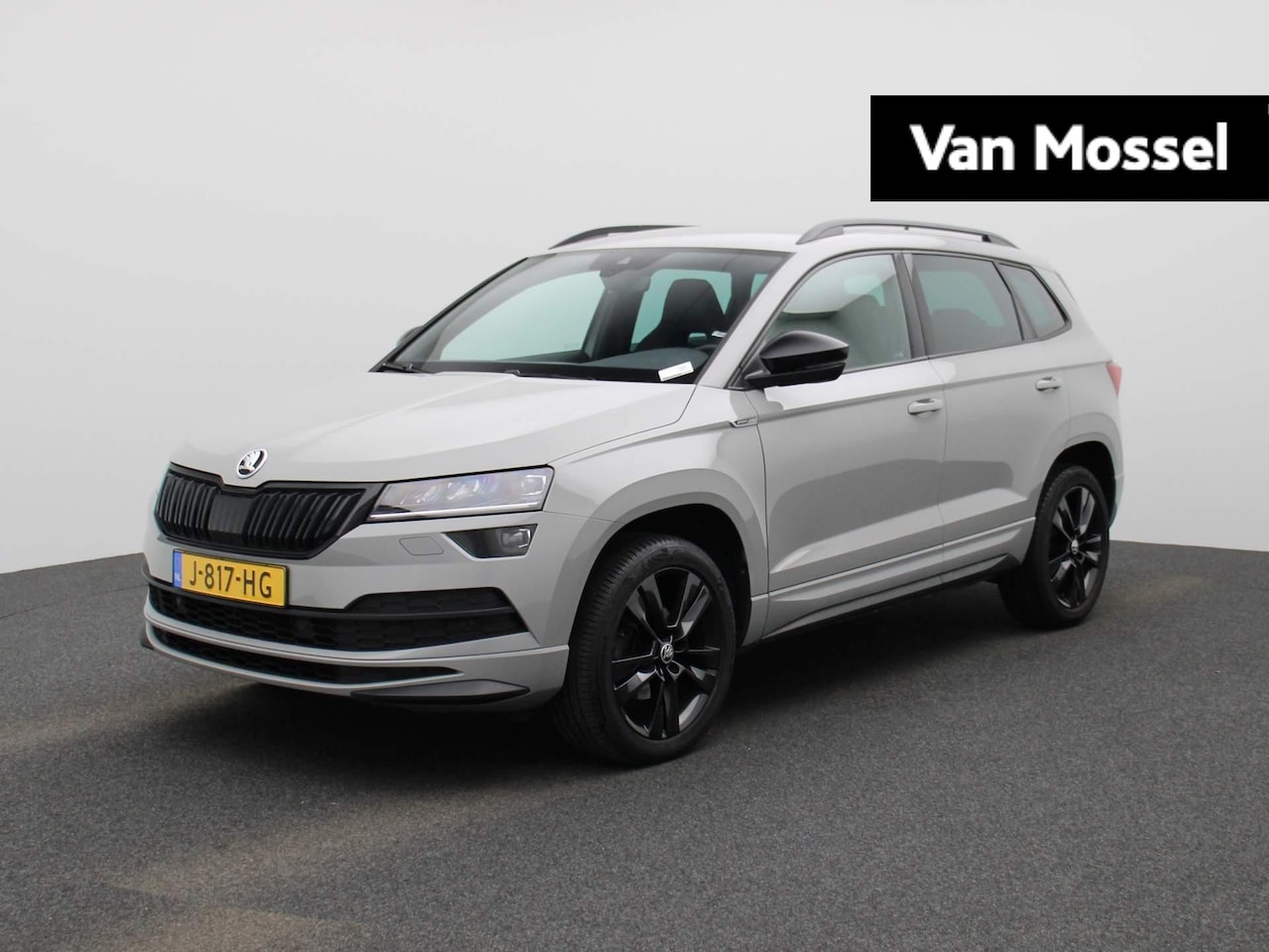 Skoda Karoq - 1.5 TSI ACT Sportline Business 150 PK | Automaat | LED Koplampen | Trekhaak | Navigatie | - AutoWereld.nl