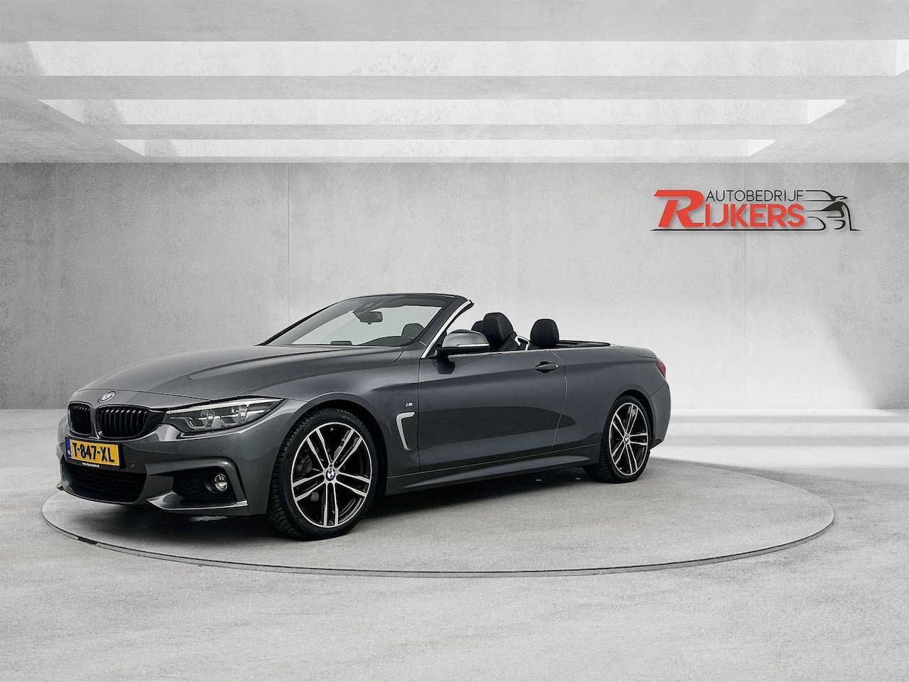 BMW 4-serie Cabrio - 420i High Executive M pakket Autom,Camera A,Cruise Contr,HUD,Climate Contr,Stoelverwarming - AutoWereld.nl