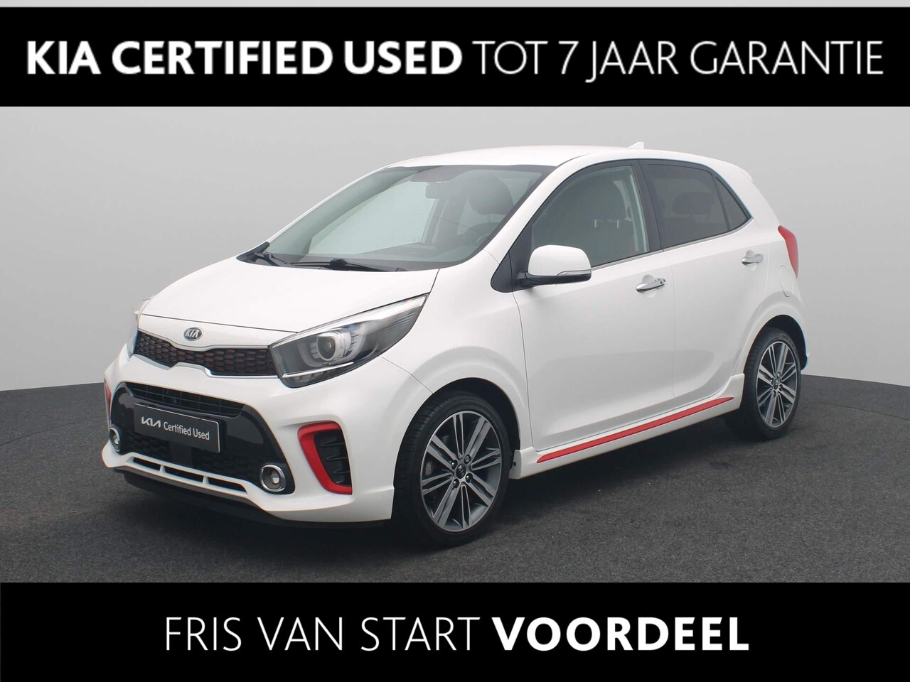 Kia Picanto - 1.0 T-GDI GT-Line | Navigatie | Climate Control | Lm velgen |  Camera | Stoelverwarming | - AutoWereld.nl