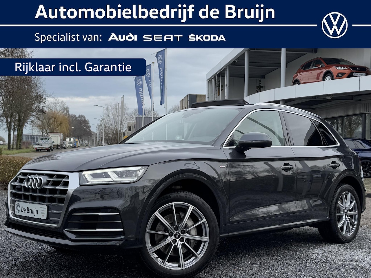 Audi Q5 - 50 TFSI Hybrid Quattro S-Line (Trekhaak,Panorama,Camera) - AutoWereld.nl