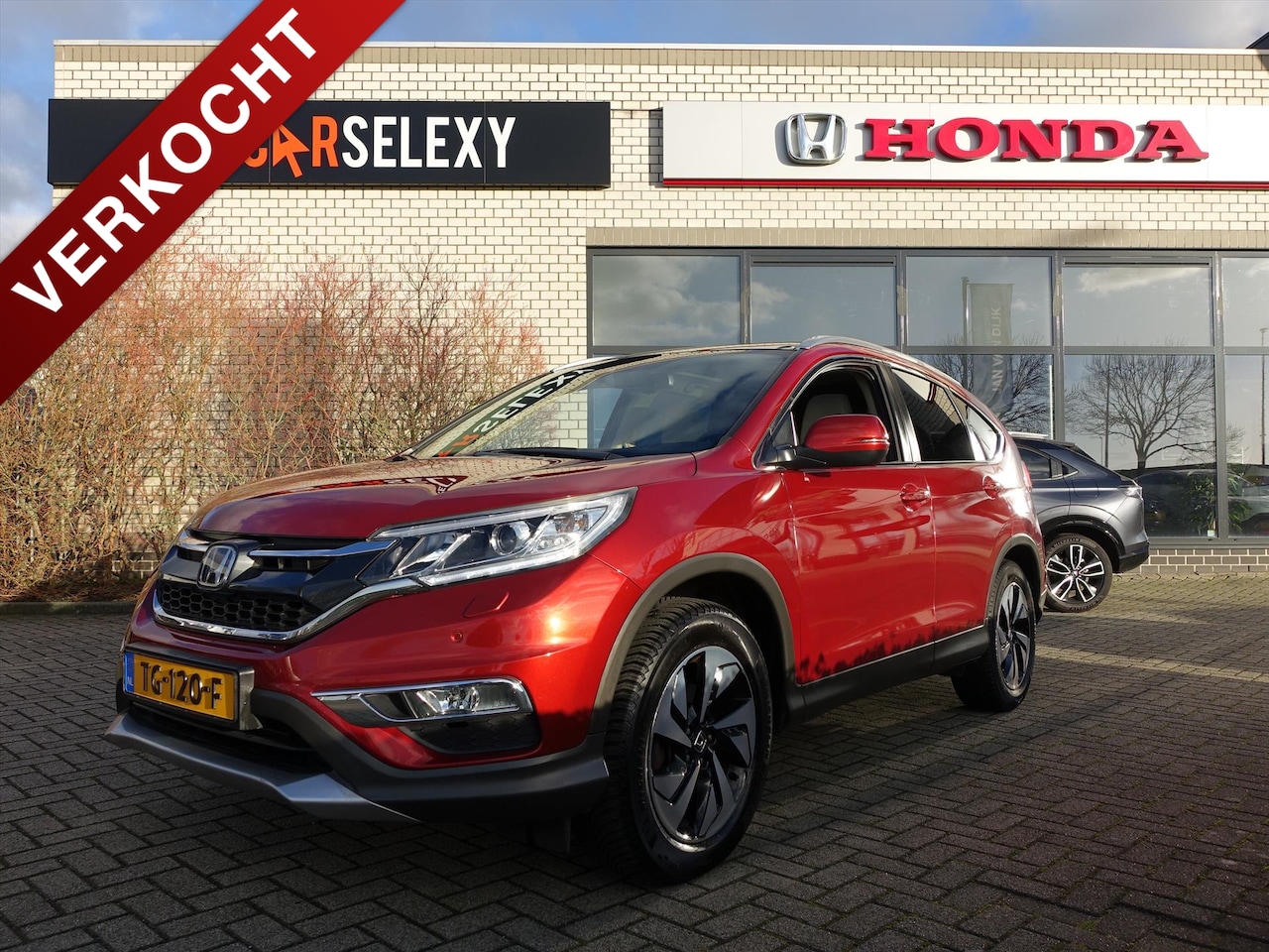 Honda CR-V - 2.0 I VTEC EXECUTIVE AWD AUTOMAAT NAVI EN SENSING PAKKET - AutoWereld.nl