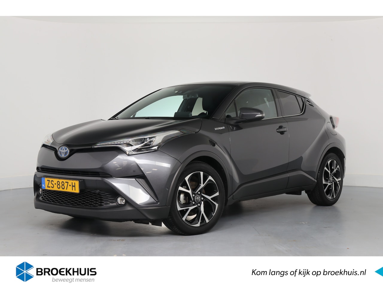 Toyota C-HR - 1.8 Hybrid Style Ultimate | Led | Adaptive Cruise | Trekhaak Afn. | Keyless | Leder | Stoe - AutoWereld.nl