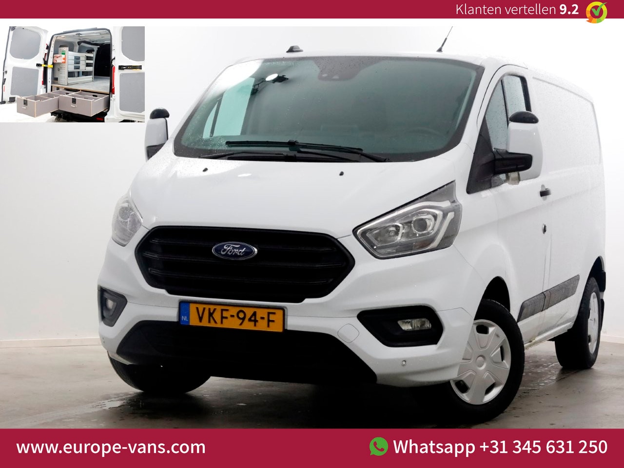 Ford Transit Custom - 2.0 TDCI L1H1 Trend Navi/Camera/Inrichting 04-2021 - AutoWereld.nl