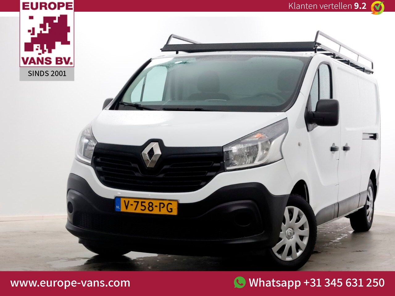 Renault Trafic - 1.6 dCi 125pk E6 L2H1 Comfort 2x Schuifdeur/Airco/Navi 05-2018 - AutoWereld.nl