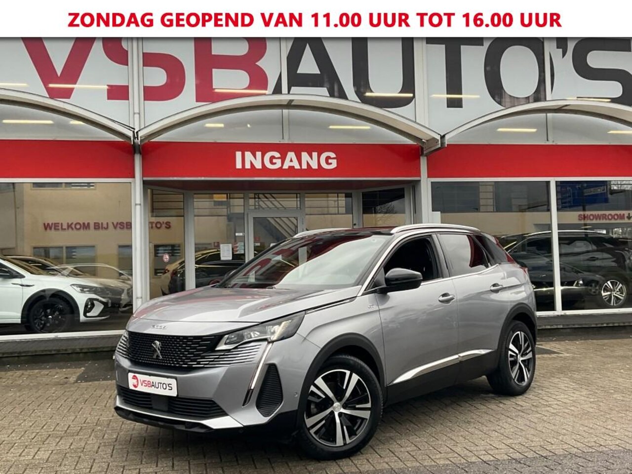 Peugeot 3008 - 1.2 PURETECH GT. AUT. FACELIFT PANO-DAK NAVI CAMERA CARPLAY - AutoWereld.nl