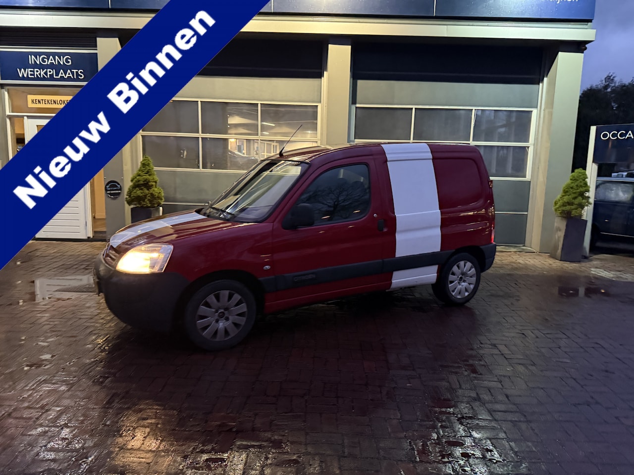 Citroën Berlingo - 1.6 HDI 600 INRUIL KOOPJE Airco,Trekhaak TIK IN DE MOTOR BJ 2008 NU 799,- - AutoWereld.nl