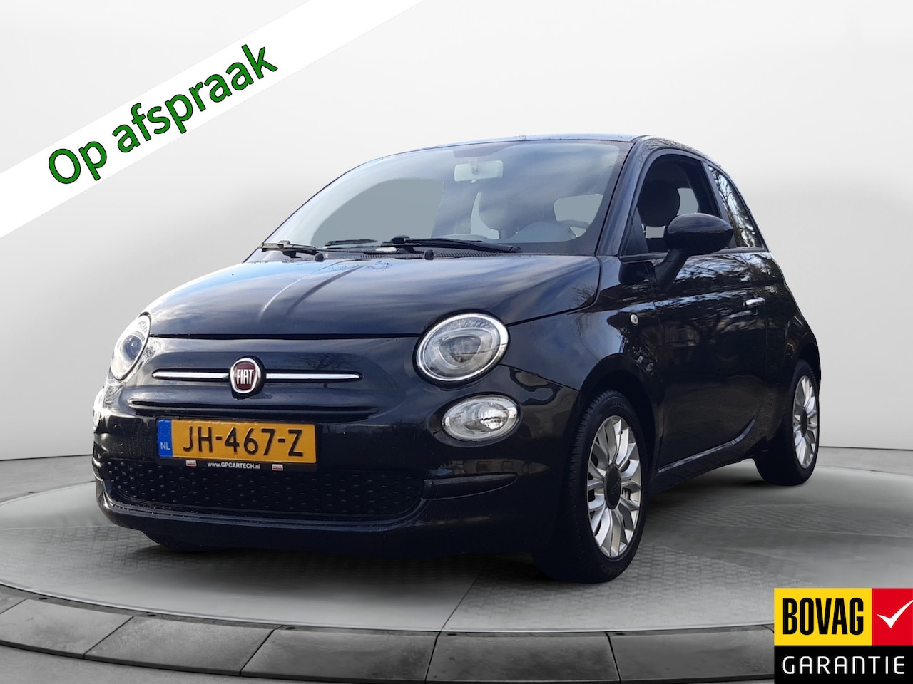 Fiat 500 - 0.9 TwinAir Turbo Popstar (81 PK) 2e-Eig. Keurig-Onderh. BOVAG-Garantie. NL-AUTO. Automaat - AutoWereld.nl