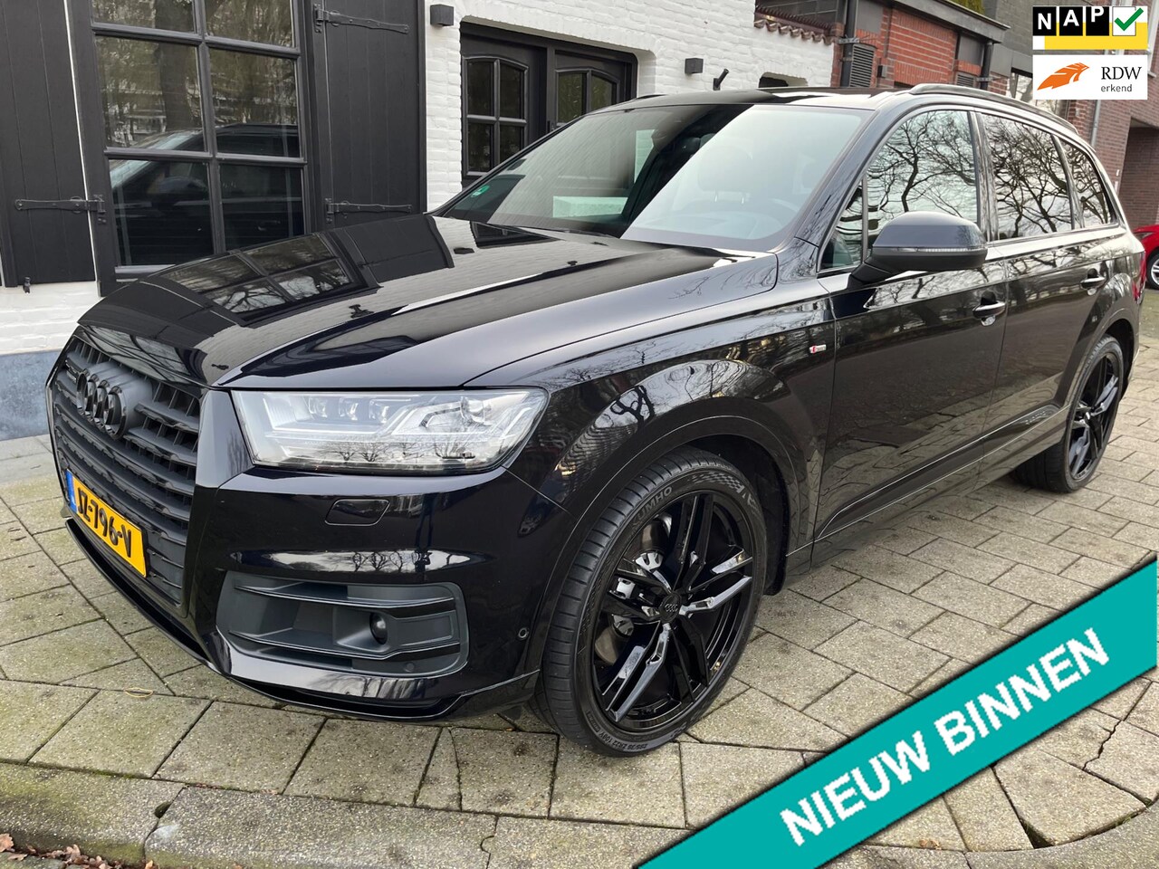 Audi Q7 - 3.0 TDI quattro 3 X S Line + 7persoons, Panromana dak, Nw. Staat - AutoWereld.nl