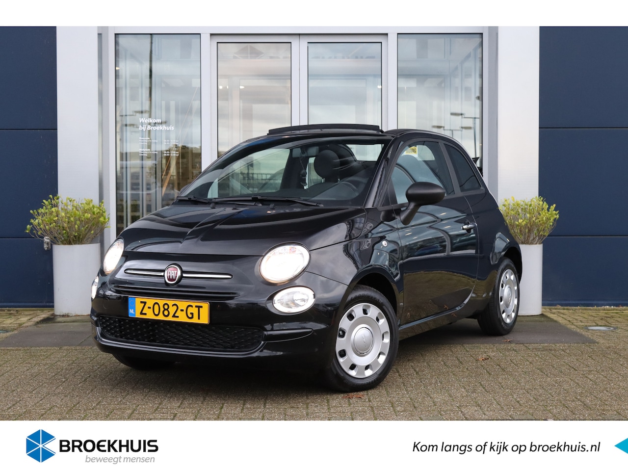 Fiat 500 C - 1.0 Hybrid Urban Cabrio | €3742,- KORTING | Bluetooth | Airco | Centrale Deurvergrendeling - AutoWereld.nl