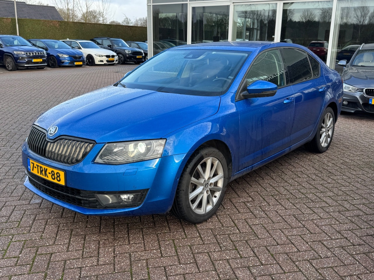 Skoda Octavia - 1.2 TSI Greentech Elegance Businessline / Navigatie / Parkeerhulp V+A / 17'' / Keyless / S - AutoWereld.nl