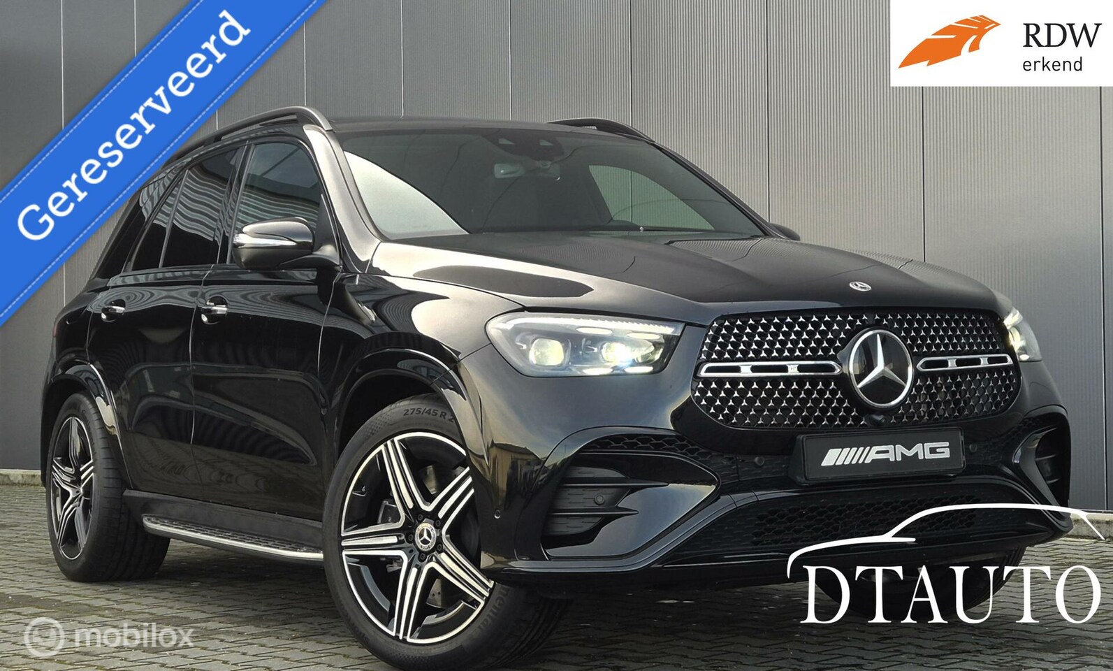 Mercedes-Benz GLE-Klasse - 450 d 4MATIC V6 Premium Plus 2xAMG Distr Panorama Nightpakket 360* 24mnd Fabrieksgarantie! - AutoWereld.nl