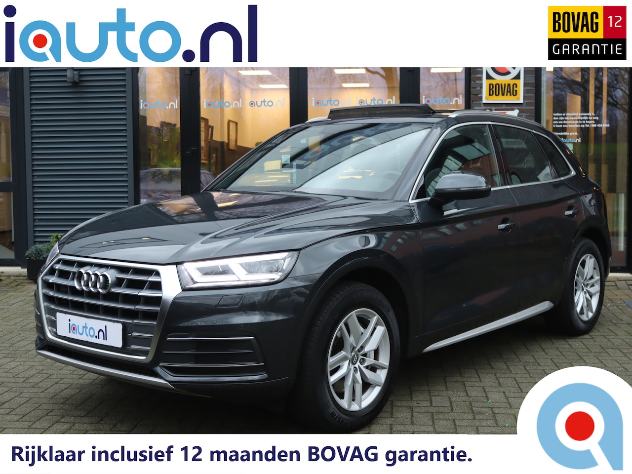 Audi Q5 - 50 TFSI e quattro Sport Pano/Luchtvering/Leder/Keyless/B&O/Virtual Cockpit/Camera/Trekhaak - AutoWereld.nl