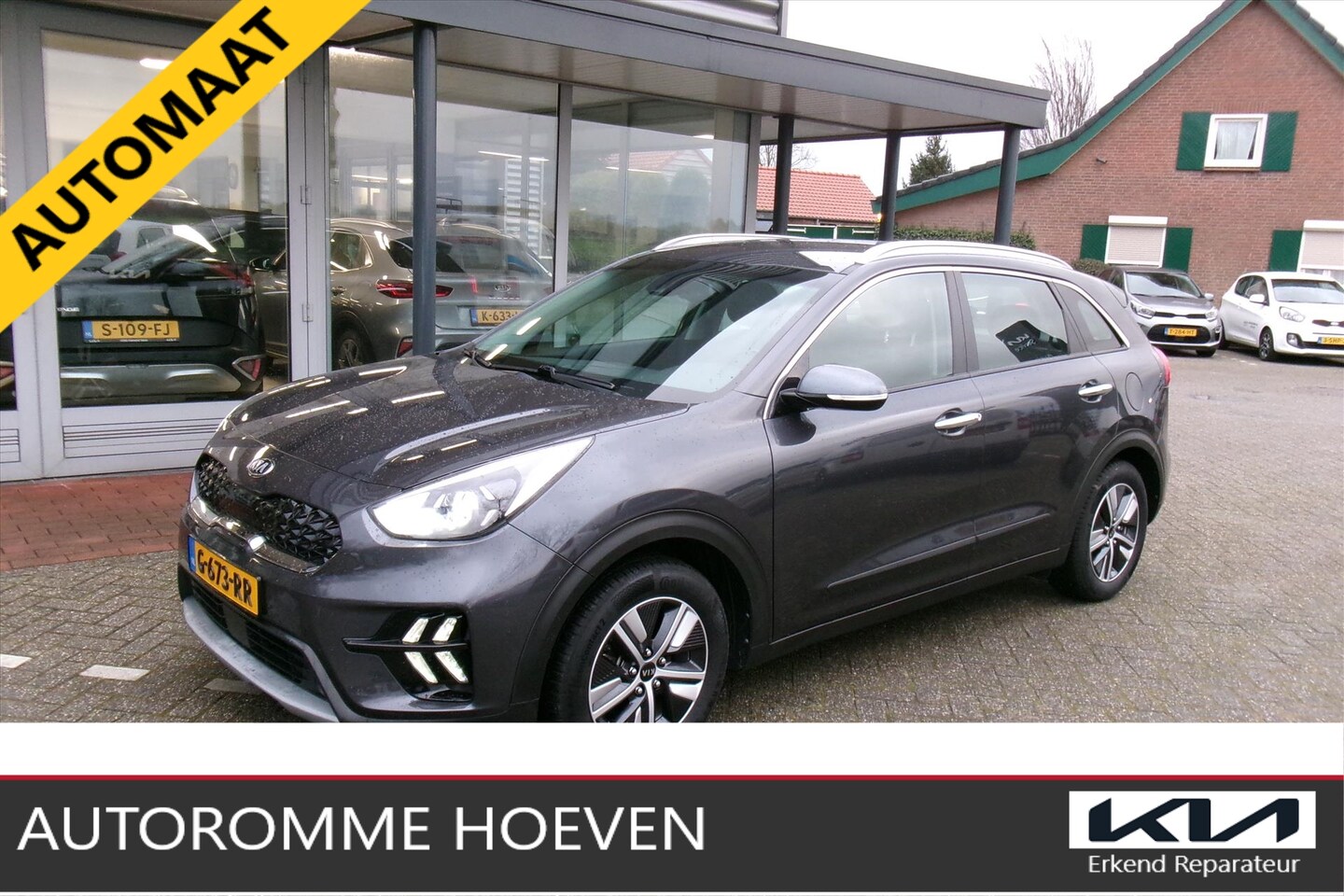 Kia Niro - 1.6 GDi Hybrid AUTOMAAT Edition Org. Ned. Trekhaak - AutoWereld.nl