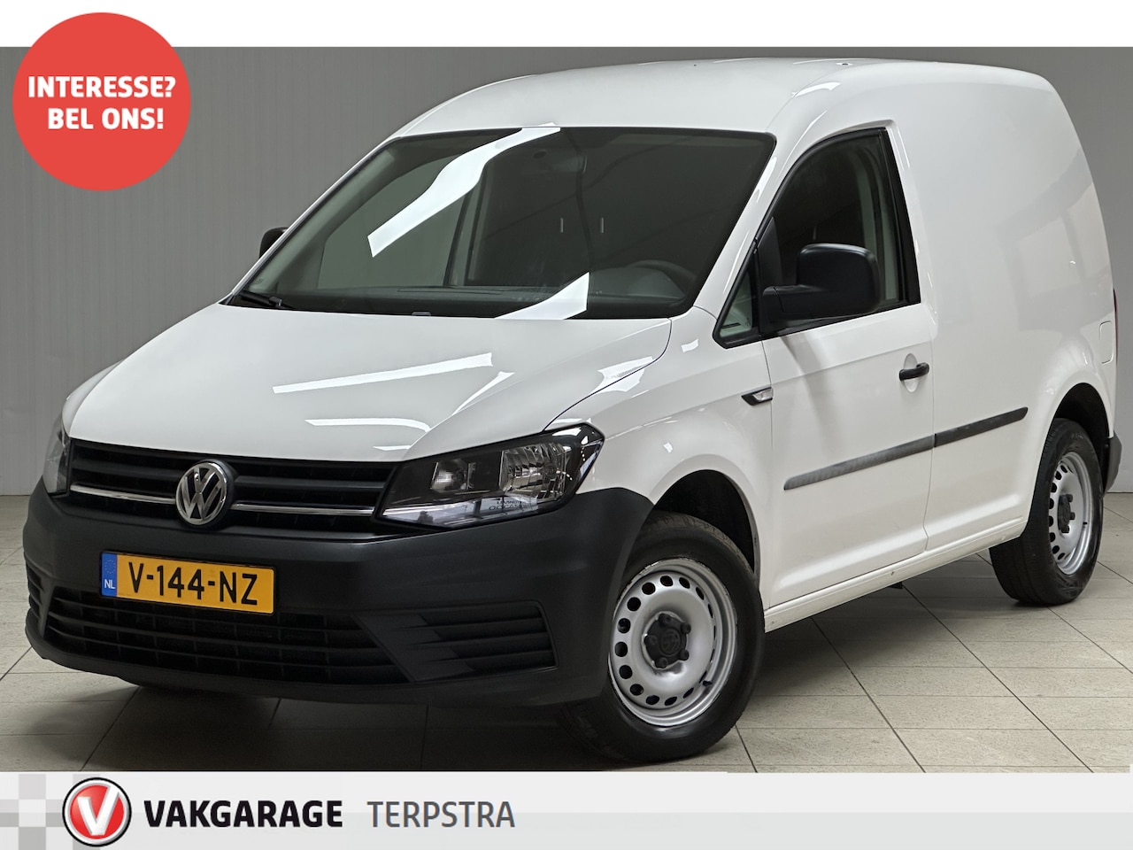 Volkswagen Caddy - 2.0 TDI L1H1 BMT Trendline/ Zij-Schuifdeur Rechts/ Trekhaak!/ Airco/ Cruise/ Bluetooth/ Ra - AutoWereld.nl