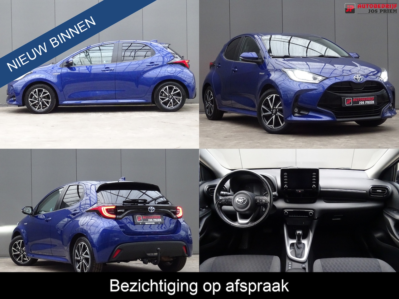 Toyota Yaris - 1.5 Hybrid Dynamic * CARPLAY * TREKHAAK * 4 SEIZOENSBANDEN !! - AutoWereld.nl