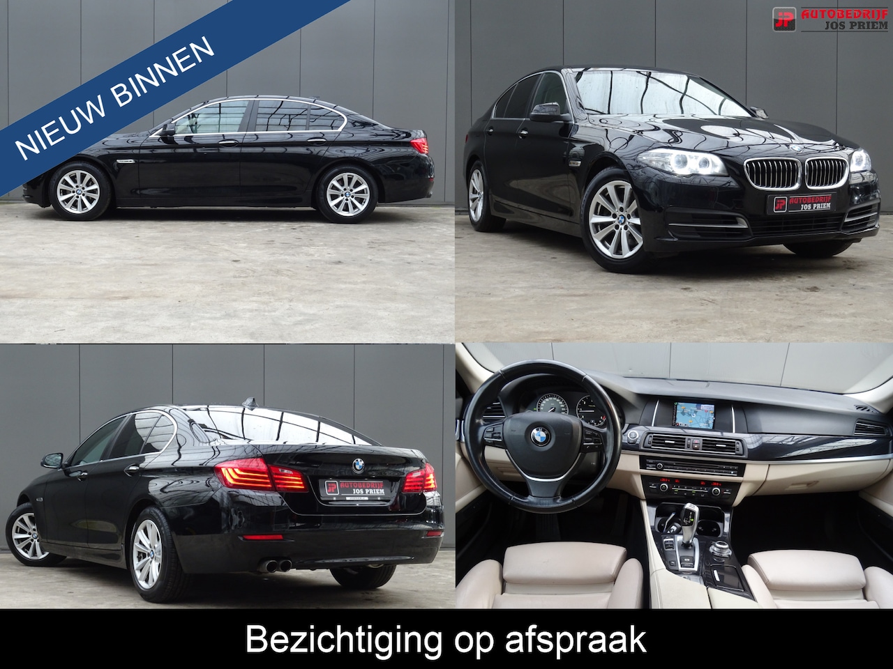 BMW 5-serie - 520d Executive * DEALER ONDERHOUDEN * LEER !! - AutoWereld.nl