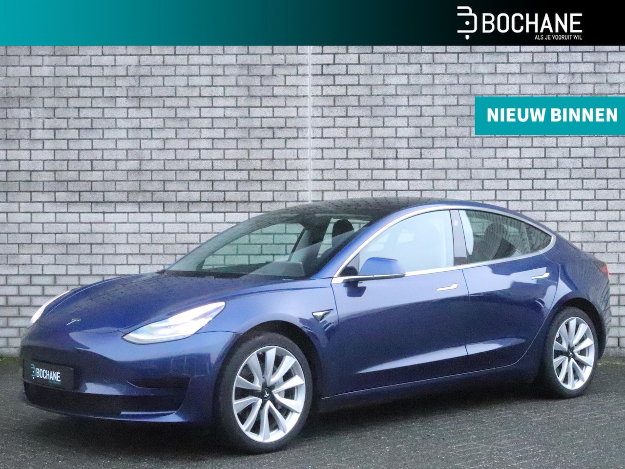 Tesla Model 3 - Standard RWD Plus 60 kWh | Auto-pilot | 19" Licht-Metalen Velgen | - AutoWereld.nl