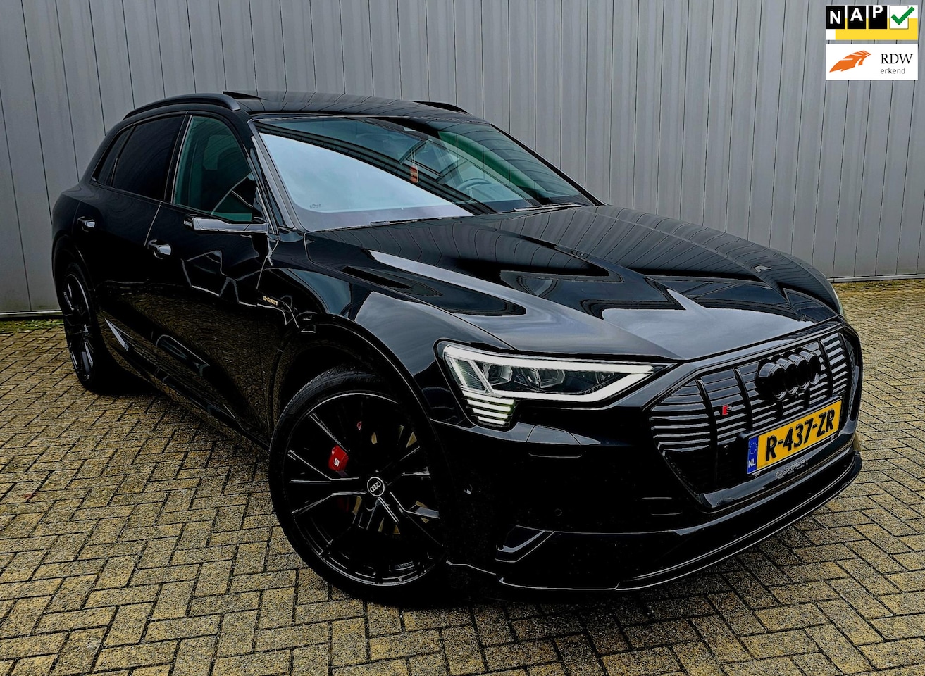 Audi e-tron - 55 quattro S -Line .Black Ed.Pano.B.O.Etc Full Opties - AutoWereld.nl