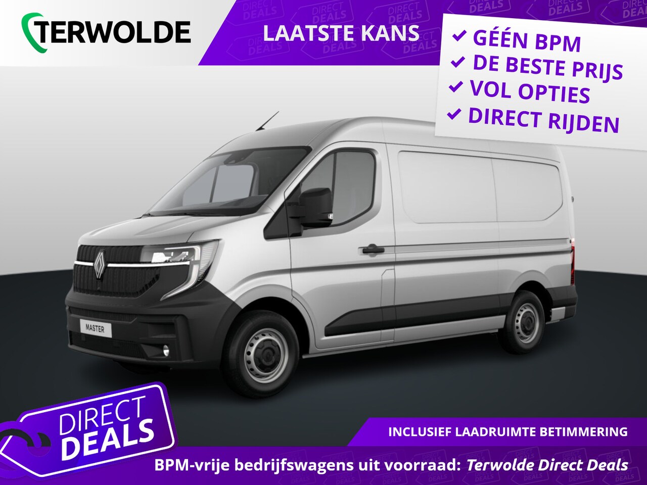 Renault Master - Gesloten Bestel L2H2 T35 dCi 150 6MT Advance | C-Shape LED dagrijverlichting | Elektronisc - AutoWereld.nl