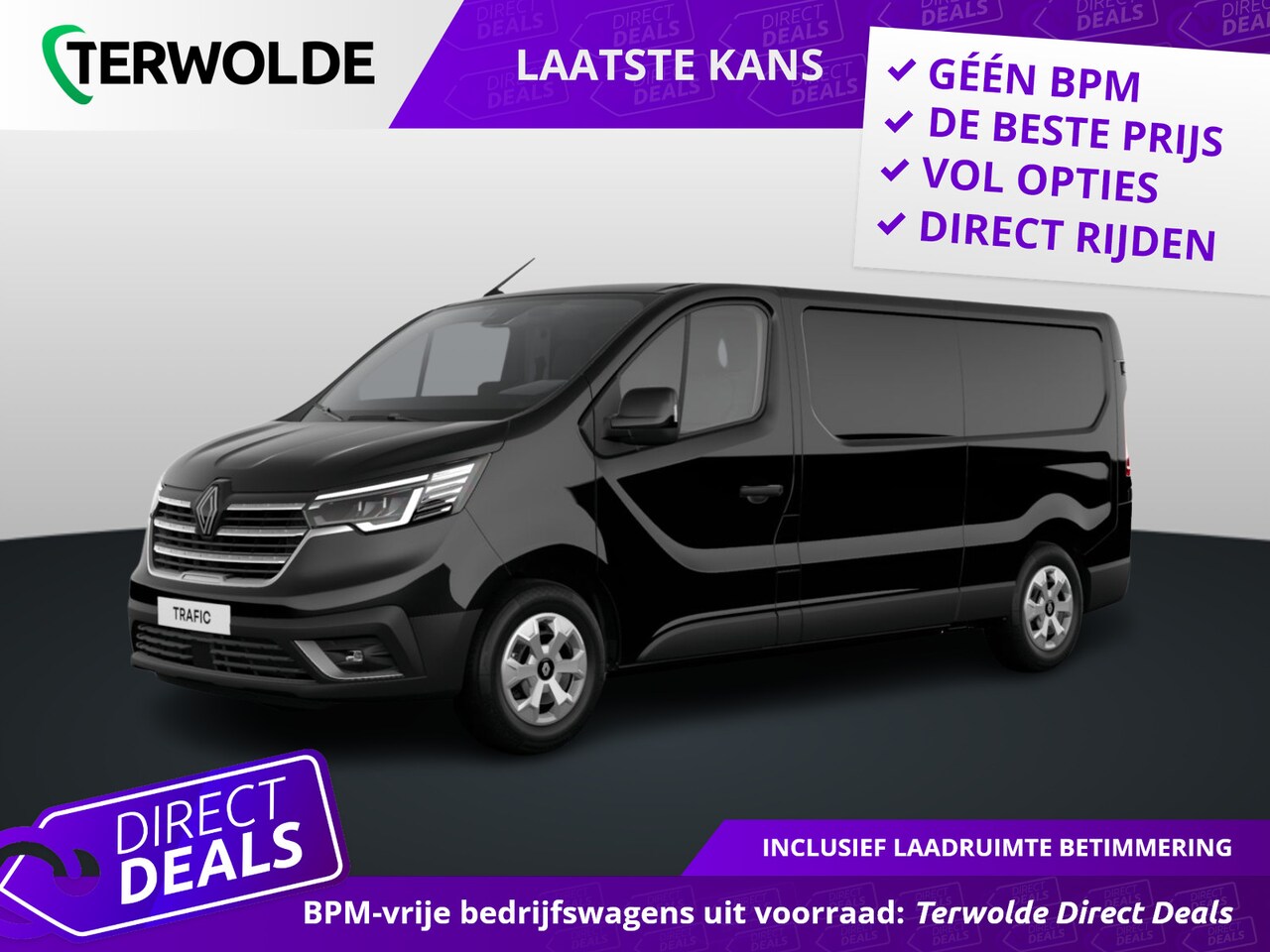 Renault Trafic - Gesloten Bestel L2H1 T30 dCi 130 6MT Advance | Achteruitrijcamera | Alarmsysteem | C-Shape - AutoWereld.nl