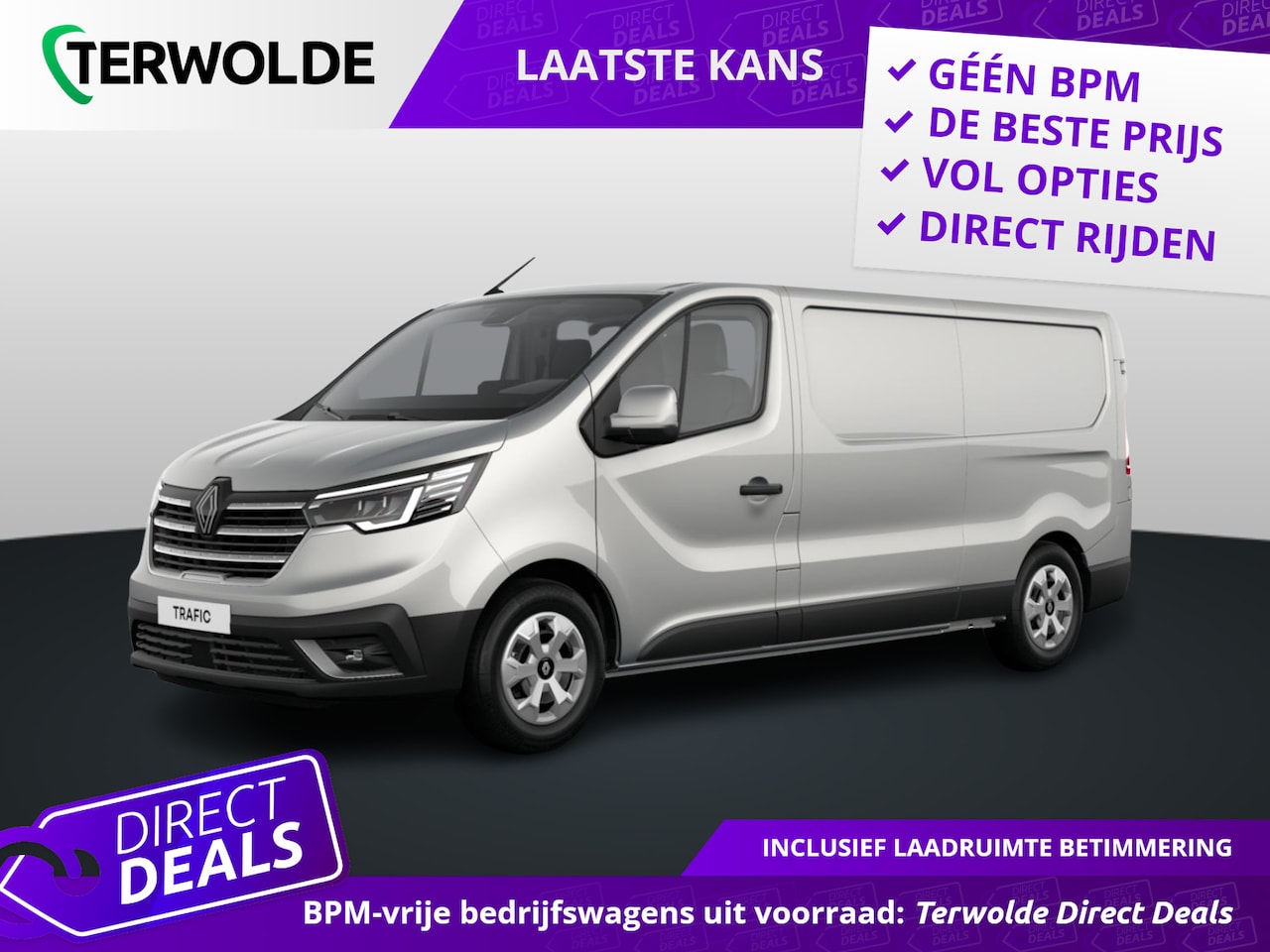 Renault Trafic - Gesloten Bestel L2H1 T30 dCi 150 6EDC Advance | Achteruitrijcamera | Alarmsysteem | C-Shap - AutoWereld.nl