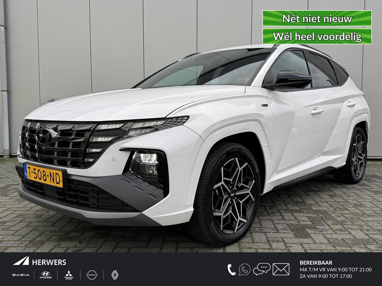 Hyundai Tucson - 1.6 T-GDI PHEV N Line 4WD / Navigatie / Leder & Alcantara / Trekhaak 1350 KG / Climate Con - AutoWereld.nl