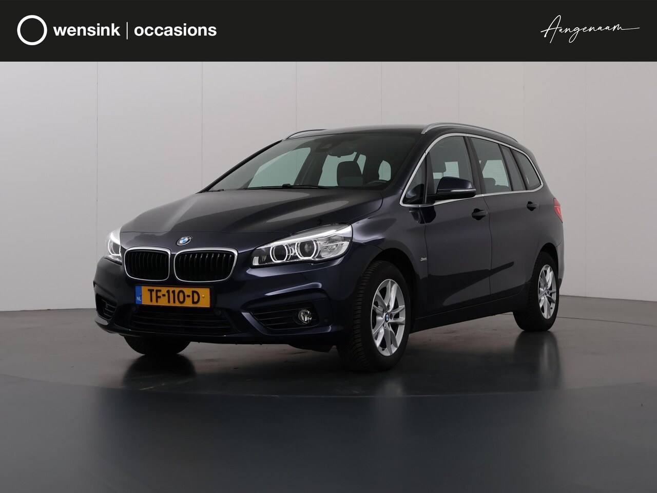 BMW 2-serie Gran Tourer - 218i 7p. Corporate Lease High Executive | Sportline | Sportstoelen | Groot Navigatie | Sto - AutoWereld.nl