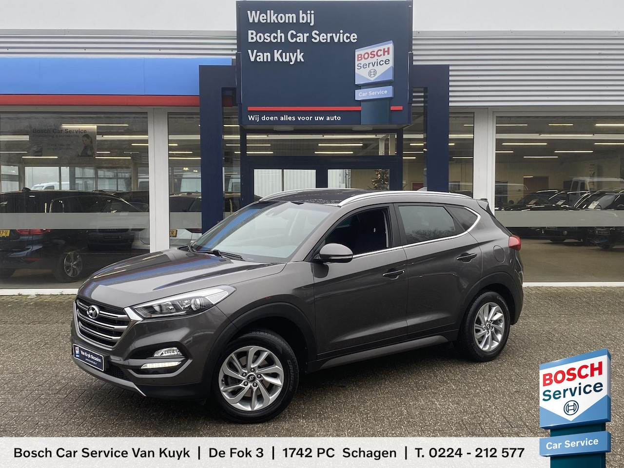 Hyundai Tucson - 1.6 GDi Comfort / 132 Pk / NL-Auto / 2-De Eigenaar / Radio-Bluetooth / DAB / Navi / Camera - AutoWereld.nl