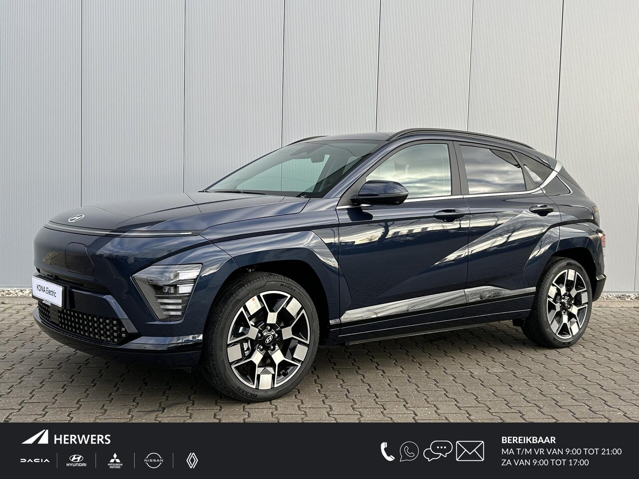 Hyundai Kona Electric - Premium 65.4 kWh / Uit Voorraad Leverbaar / Navigatie / Climate Control / Cruise Control A - AutoWereld.nl