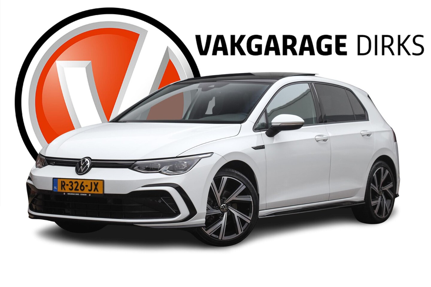 Volkswagen Golf - 1.5 eTSI DSG R-Line ✅ Pano ✅ LED ✅ Carplay - AutoWereld.nl