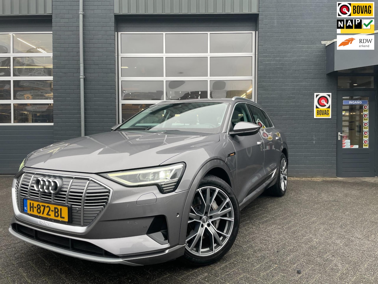 Audi e-tron - e-tron 50 quattro Launch edition plus E-tron 50 quattro Launch edition plus 71 kWh Navi, - AutoWereld.nl