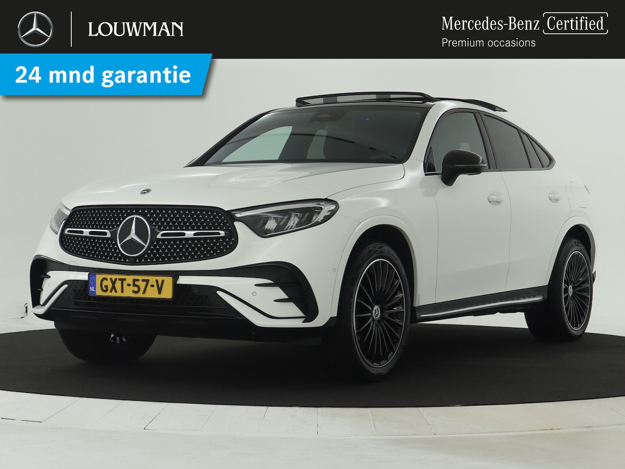 Mercedes-Benz GLC-klasse Coupé - 300 e AMG Nightpakket | Panoramadak | Tredeplanken | Sfeerverlichting | CarPlay | Parkeerp - AutoWereld.nl