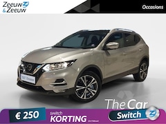 Nissan Qashqai - 1.3 DIG-T N-Connecta 140PK | Panorama dak | 360-Camera | Parkeersensoren | Trekhaak | Navi