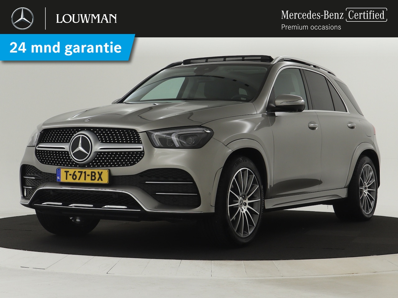 Mercedes-Benz GLE-Klasse - 350 e 4-MATIC AMG Sportpakket | Trekhaak | Panoramadak | Burmester Sound | Memory | Keyles - AutoWereld.nl