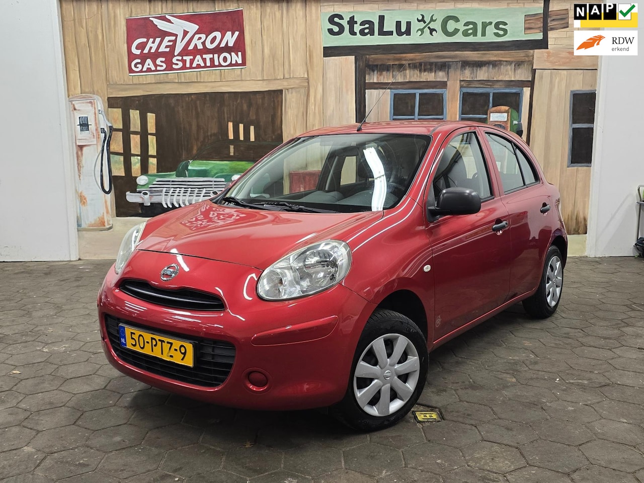 Nissan Micra - 1.2 Visia Pack/AIRCO/BOEKJES/N.A.P/5-DEURS/ - AutoWereld.nl