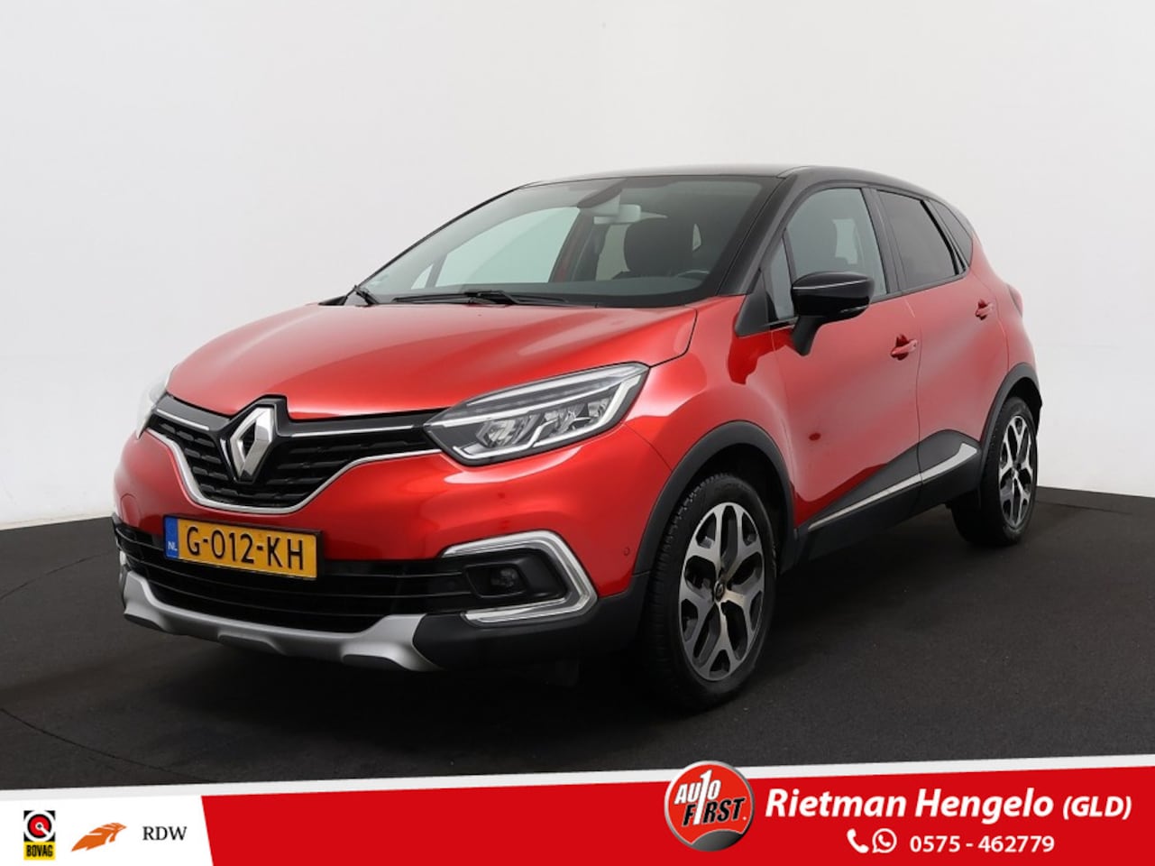 Renault Captur - + CLIMA +CAMERA+CRUISE+ PARK 0.9 TCe Intens + CLIMA +CAMERA+CRUISE+ PARKEERT ZEF!! - AutoWereld.nl