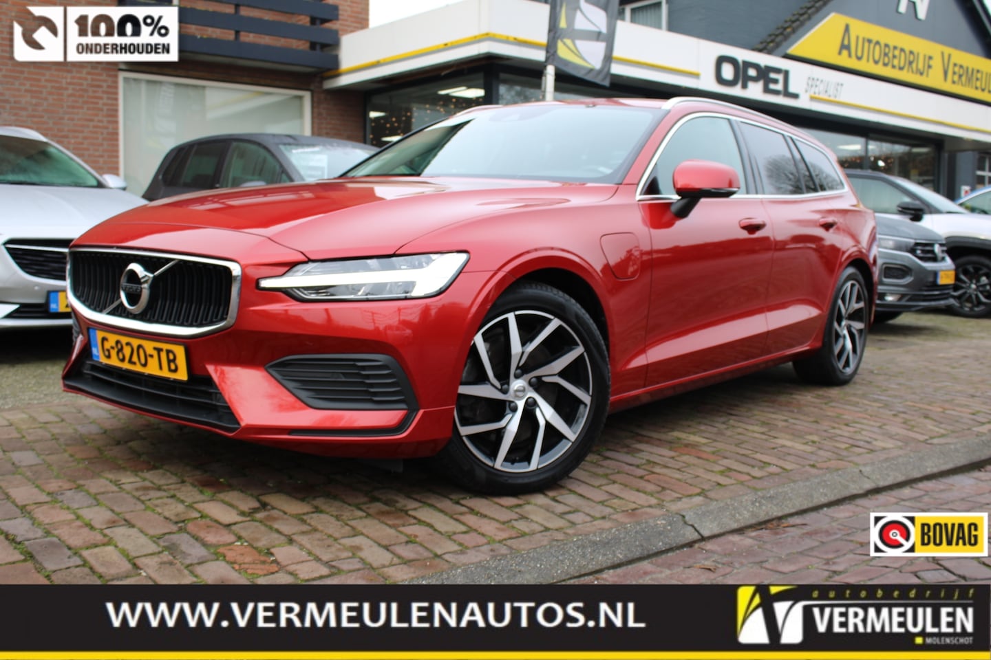 Volvo V60 - T6 Twin Engine 340PK AWD Momentum Pro + 18"/ Navi / Clima/ Full-LED/ NL auto - AutoWereld.nl