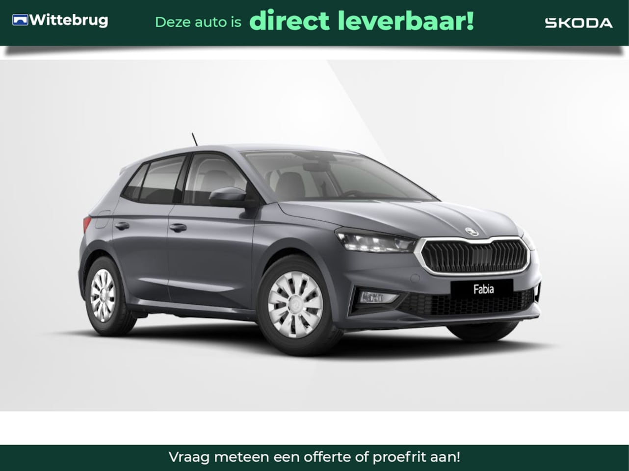 Skoda Fabia - 1.0 TSI Essence Wireless Smartlink / 1500,- Euro inruilpremie | - AutoWereld.nl