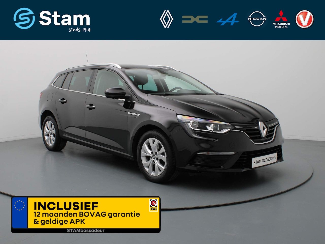 Renault Mégane Estate - TCe 115pk Limited Climate | Navi | Trekhaak - AutoWereld.nl