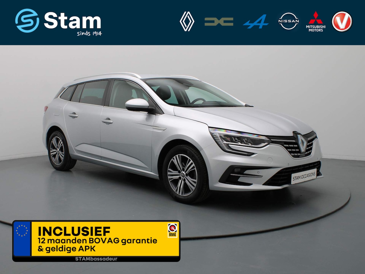 Renault Mégane Estate - TCe 140pk Intens Camera | Climate | Head-Up | Navi | Stoelverwarming | Trekhaak - AutoWereld.nl