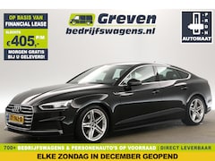 Audi A5 - 40 TFSI 190PK S-line Automaat Clima Cruise LED Navi PDC Stoelverwarming 18"LMV