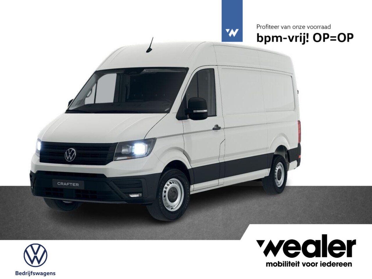 Volkswagen Crafter - Bedrijfswagens Highline L3 2.0 TDI EU6 103 kW (140 pk) GVW 3.5T W B 3640 MM 8 versn. Auto - AutoWereld.nl