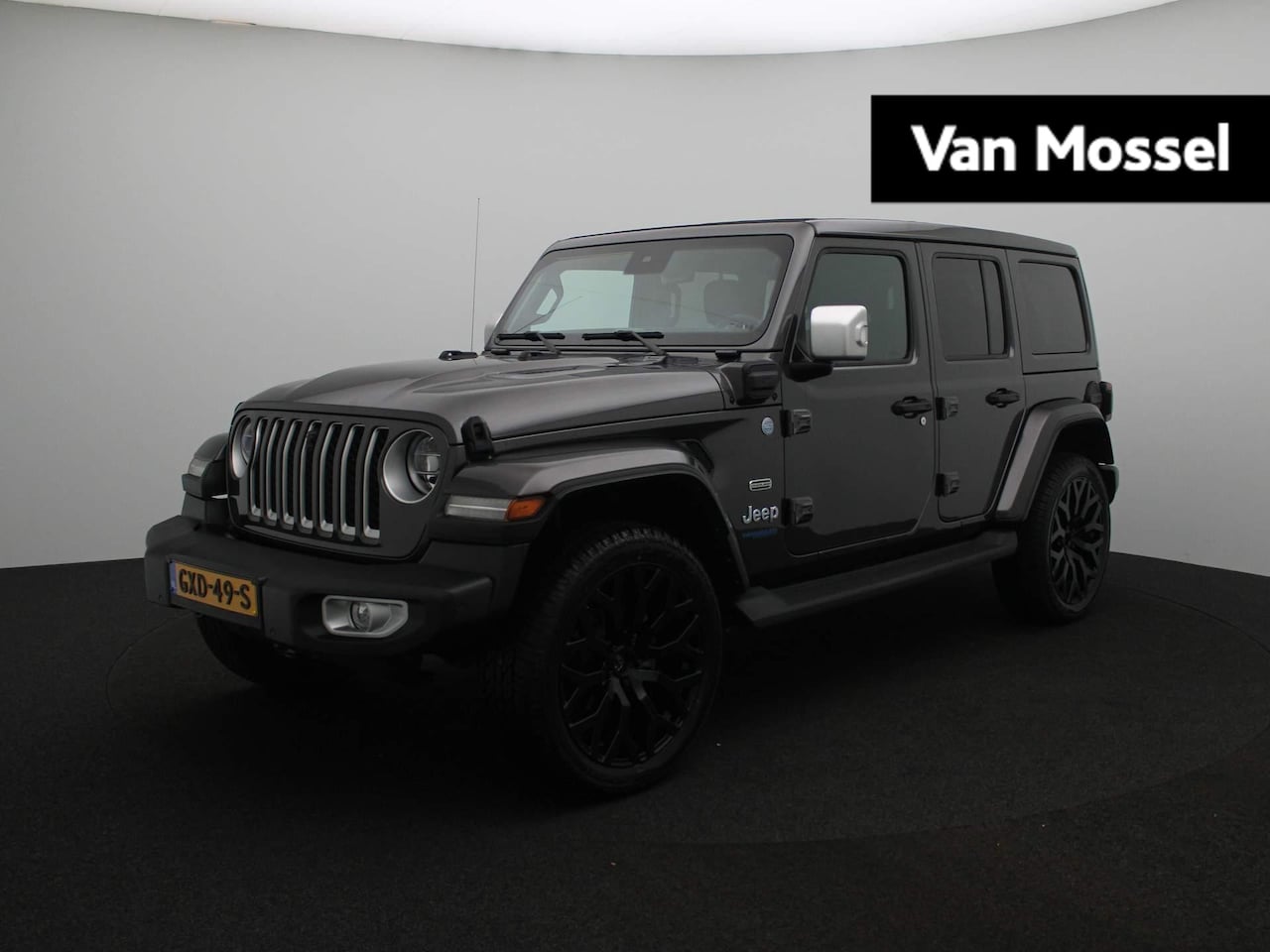 Jeep Wrangler Unlimited - 4xe 380 Sahara | Cabrio/Schuifdak | Camera voor + achter | Lederen bekleding | Stoel+Stuur - AutoWereld.nl