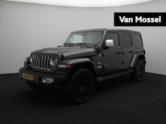 Jeep Wrangler Unlimited - 4xe 380 Sahara | Cabrio/Schuifdak | Nieuwe 22'' LM Brute Velgen | Parkeercamera | Lederen