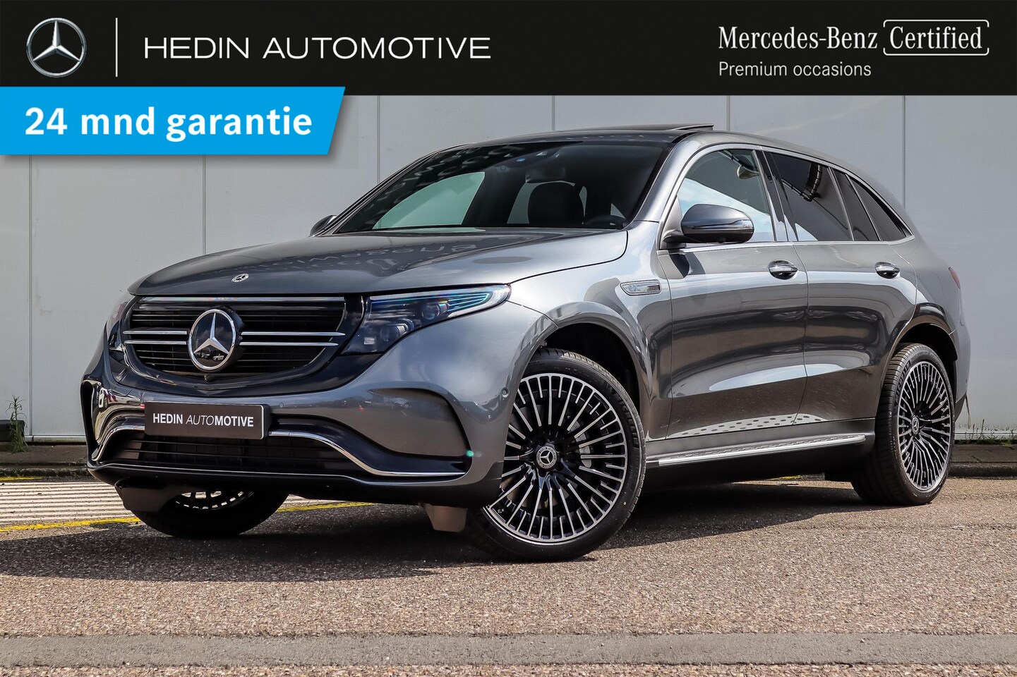 Mercedes-Benz EQC - EQC 400 4MATIC AMG Line | Premium Plus Pakket | Rijassistientiepakket | Trekhaak - AutoWereld.nl