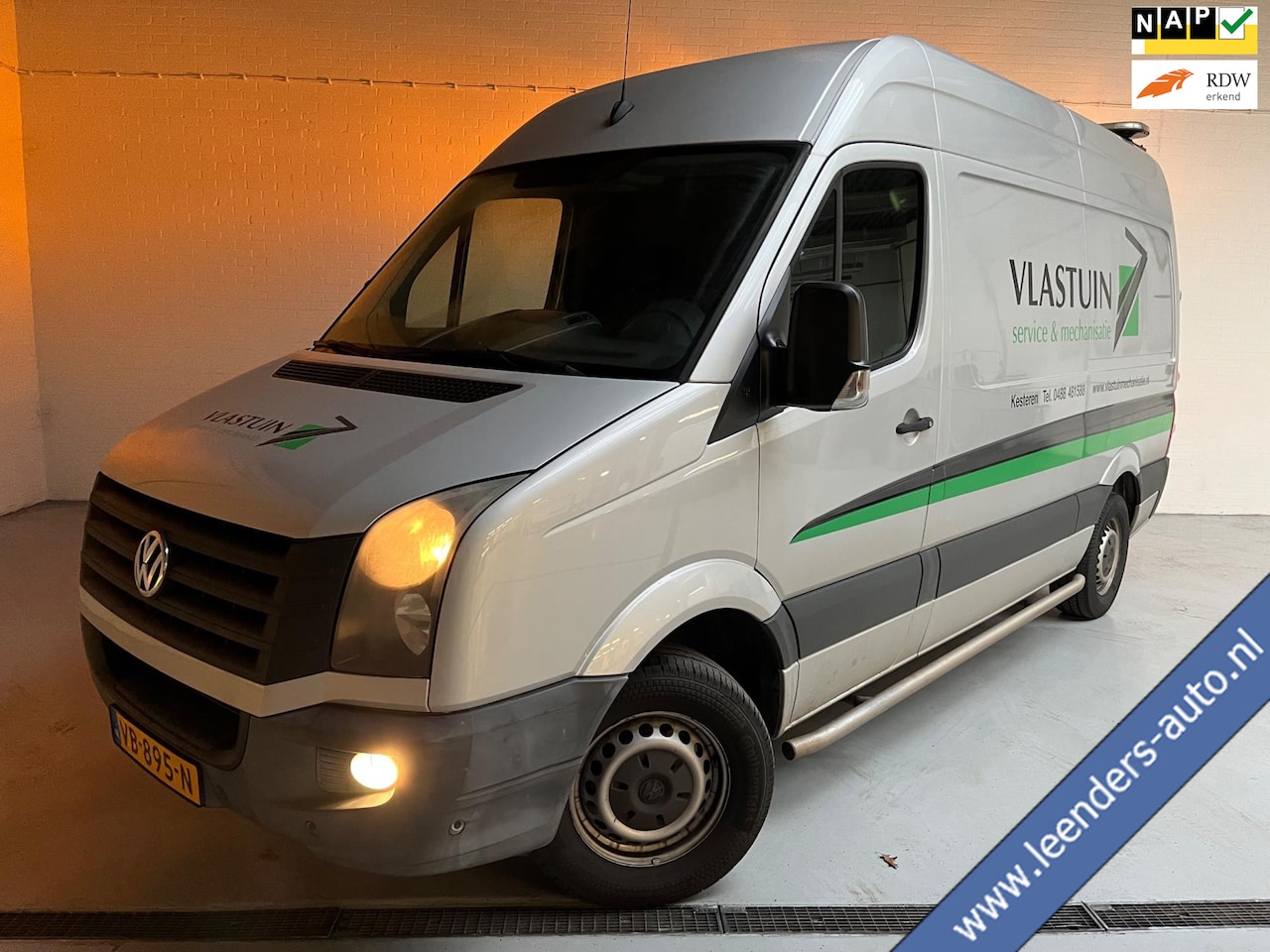 Volkswagen Crafter - 35 2.0 TDI L2H2 Originele Kilometers! Airco, Trekhaak, Inrichting, Zeer nette goed onderho - AutoWereld.nl