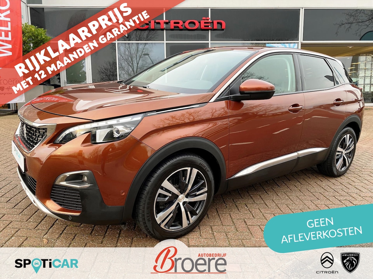 Peugeot 3008 - 1.2 Turbo 130pk Automaat Allure | trekhaak, 18 inch velgen, navigatie, camera, parkeersens - AutoWereld.nl