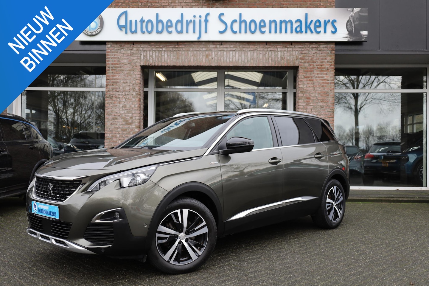 Peugeot 5008 - 1.2 PureTech GT-Line 7-PERS. LUXE-LEDER MEMORY 360-CAMERA TREKHAAK-AFN. STOELVERW. CARPLAY - AutoWereld.nl