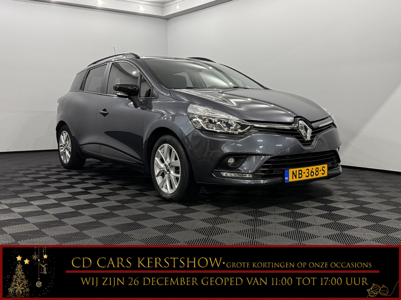 Renault Clio Estate - 0.9 TCe Life Half leder, Navi, Cruise control, Airco, A start stop, Keyless start - AutoWereld.nl