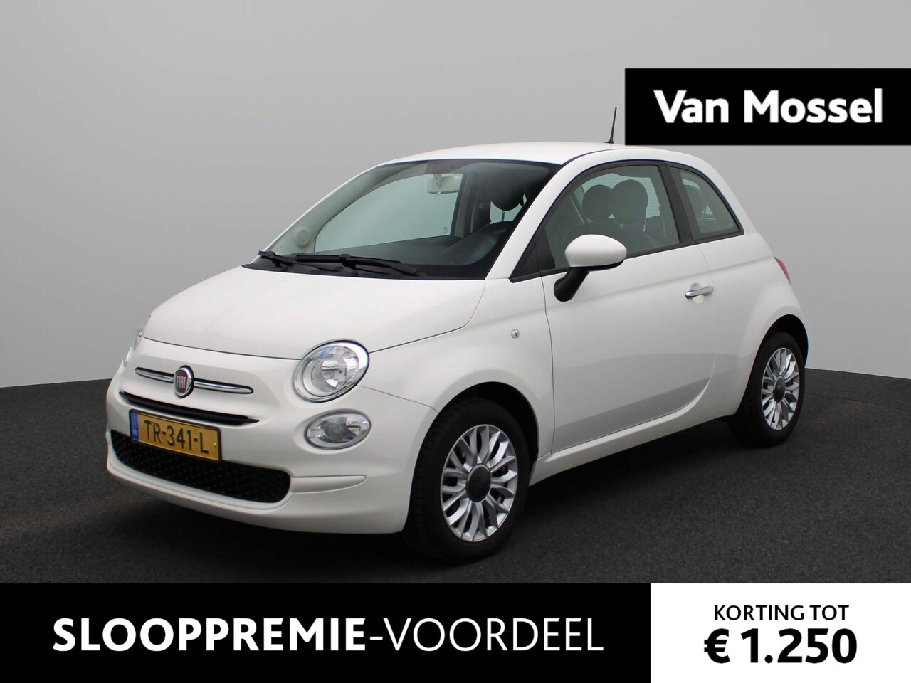 Fiat 500 - 1.2 Popstar | BLEUTOOTH | AIRCO | ELEKTRISCHE RAMEN VOOR | MULTIFUNCTIONEEL STUURWIEL | LI - AutoWereld.nl